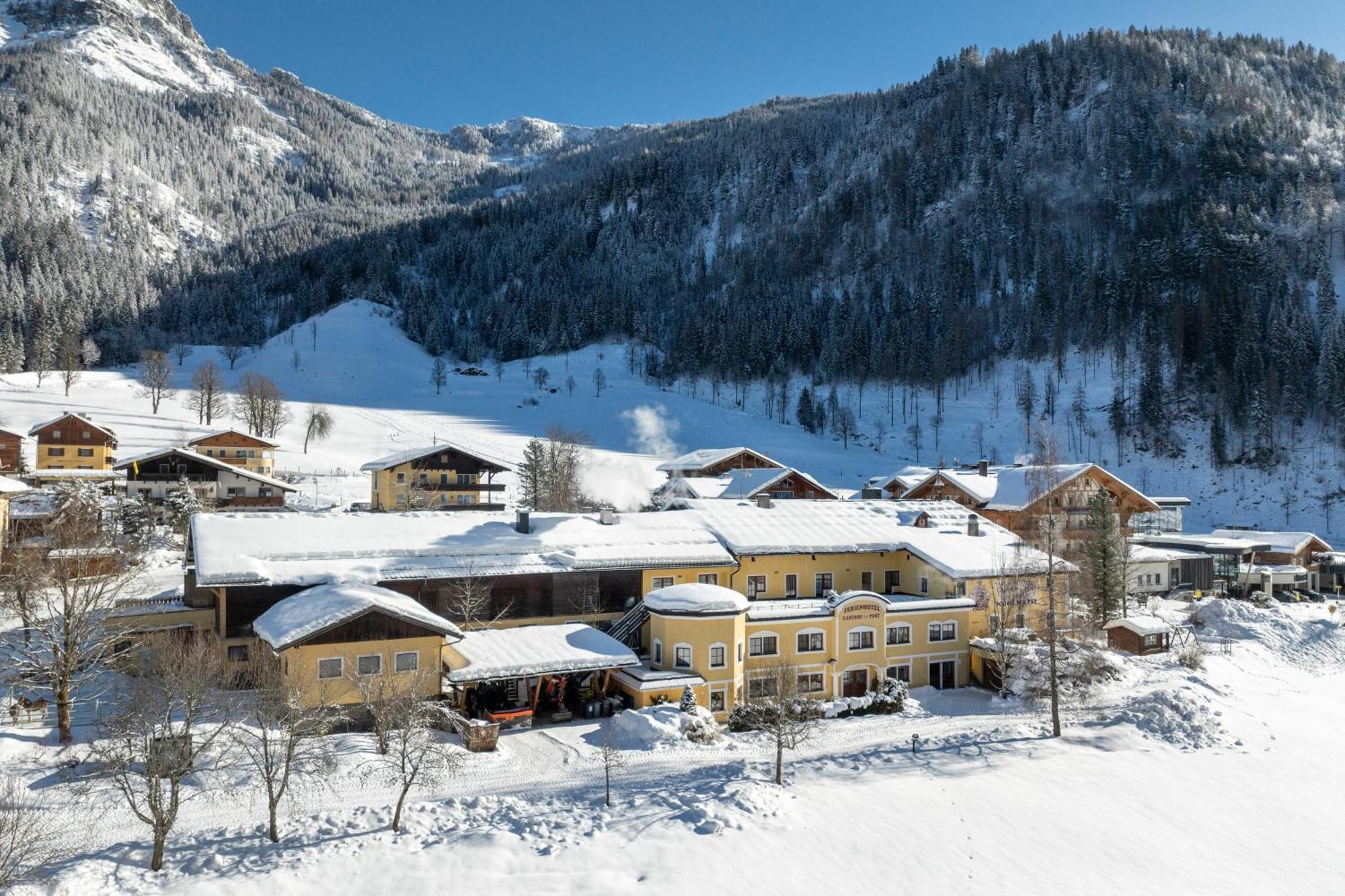 Ferienhotel Gasthof Zur Post Untertauern Exterior photo